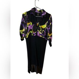 Yuka Paris blouse dress size L